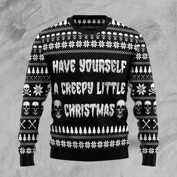 Have Yourself A Creepy Little Ugly Christmas Sweater | For Men & Women | Adult | US1119-BehighStyle