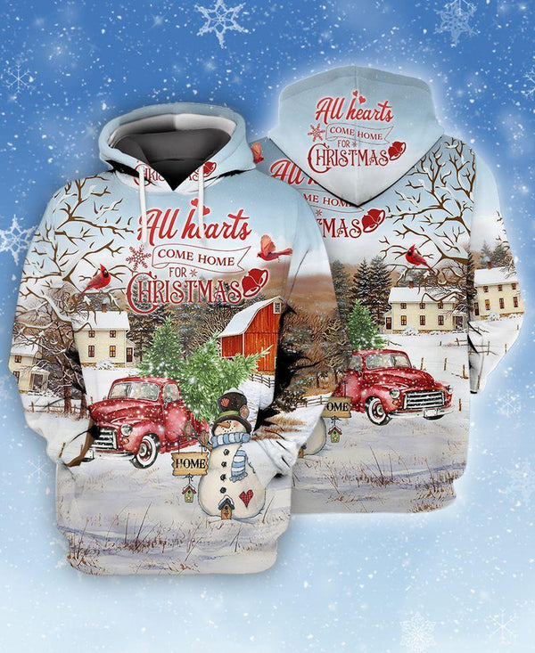 Heart Come Home For Christmas 3D All Over Print | Adult | HP2586