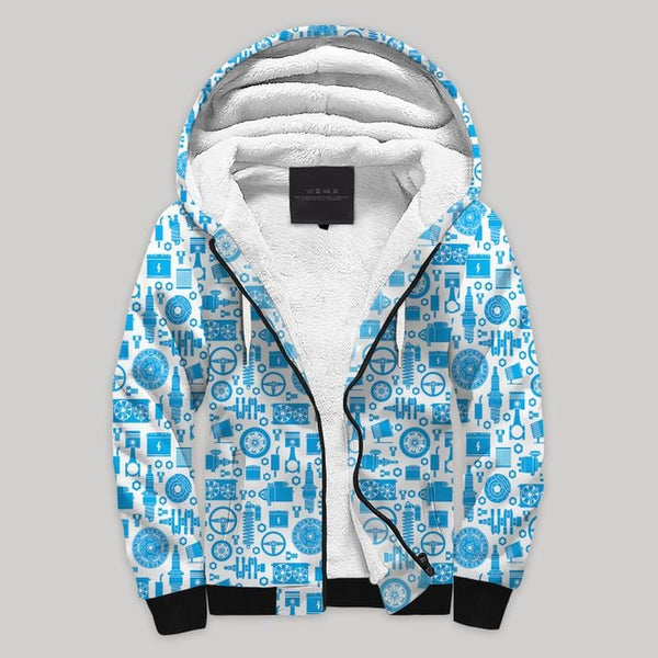 Heave Equipment Lover Fleece Zip Hoodie All Over Print | FZ885