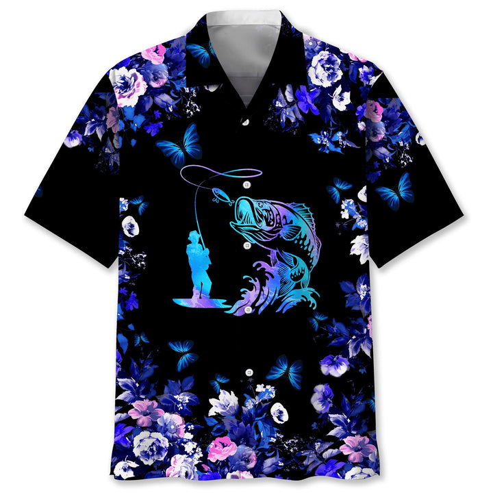 Hibiscus Nature Fishing Hawaiian Shirt | For Men & Women | HW1541-BehighStyle