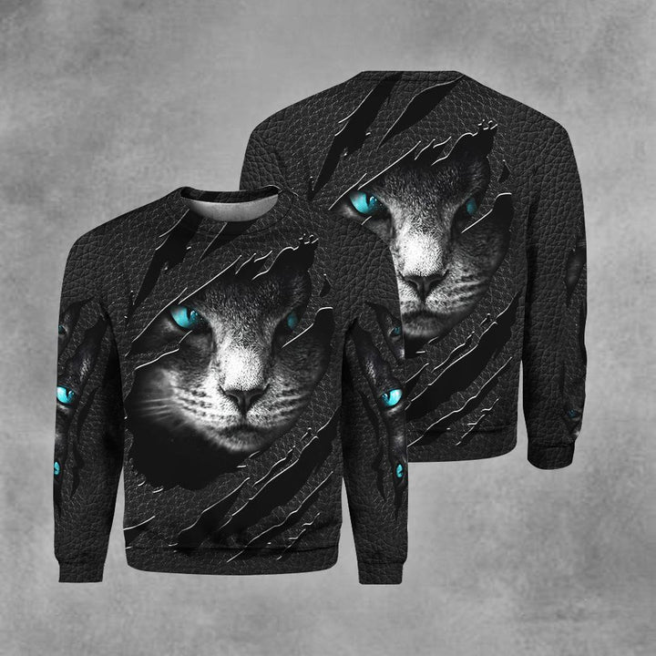 Hiden Cat Black Cat 3D All Over Print | For Men & Women | Adult | HP1675-BehighStyle