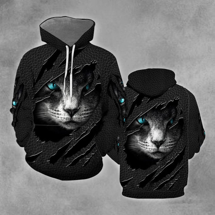 Hiden Cat Black Cat 3D All Over Print | For Men & Women | Adult | HP1675-BehighStyle