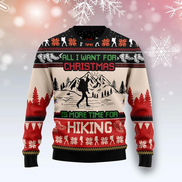 Hiking Christmas Ugly Christmas Sweater | For Men & Women | Adult | US1284-BehighStyle