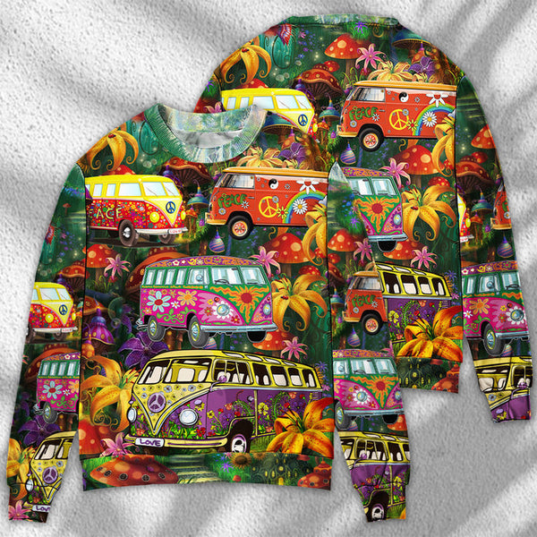 Hippie Bus Peace Life Colorful 3D All Over Print | Adult | HP3059