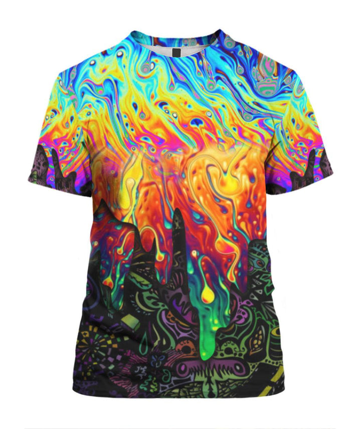 Hippie Colorful 3D All Over Print | For Men & Women | Adult | HP1638-BehighStyle