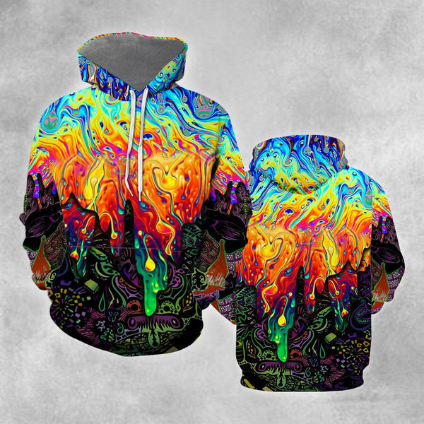 Hippie Colorful 3D All Over Print | For Men & Women | Adult | HP1638-BehighStyle