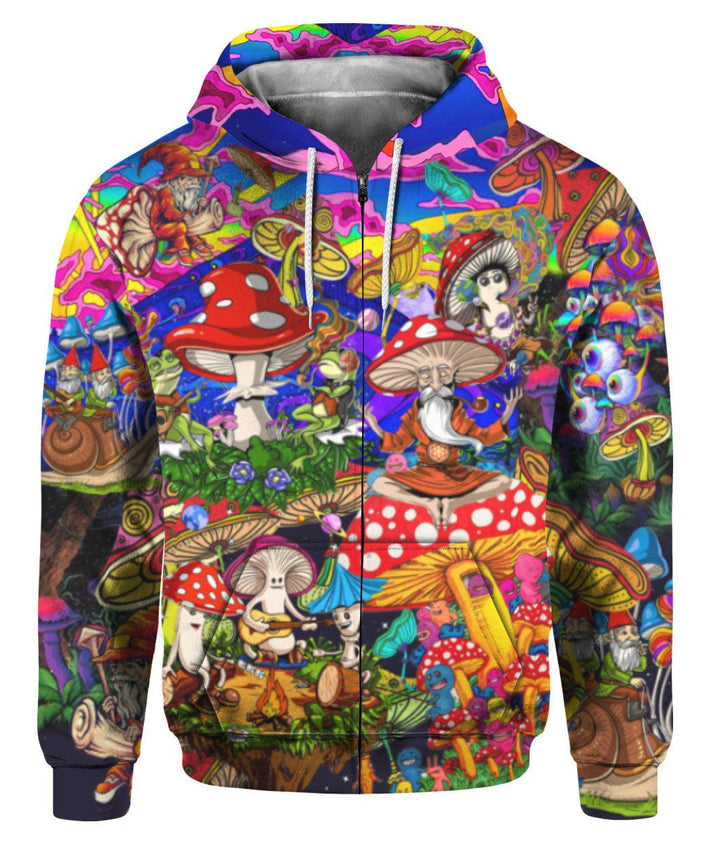 Hippie Mushroom 3D All Over Print | For Men & Women | Adult | HP1640-BehighStyle