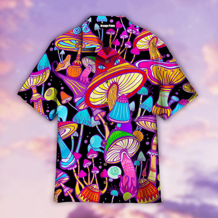 Hippie Mushroom Aloha Hawaiian Shirt | For Men & Women | HW656-BehighStyle