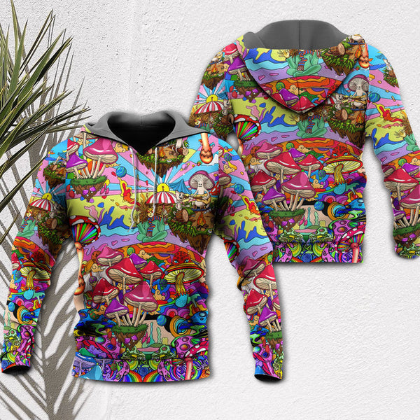 Hippie Mushroom Hallucinogenic Psychedelic 3D All Over Print | Adult | HP3066