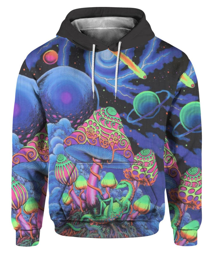 Hippie Night Mushroom 3D All Over Print | For Men & Women | Adult | HP1637-BehighStyle