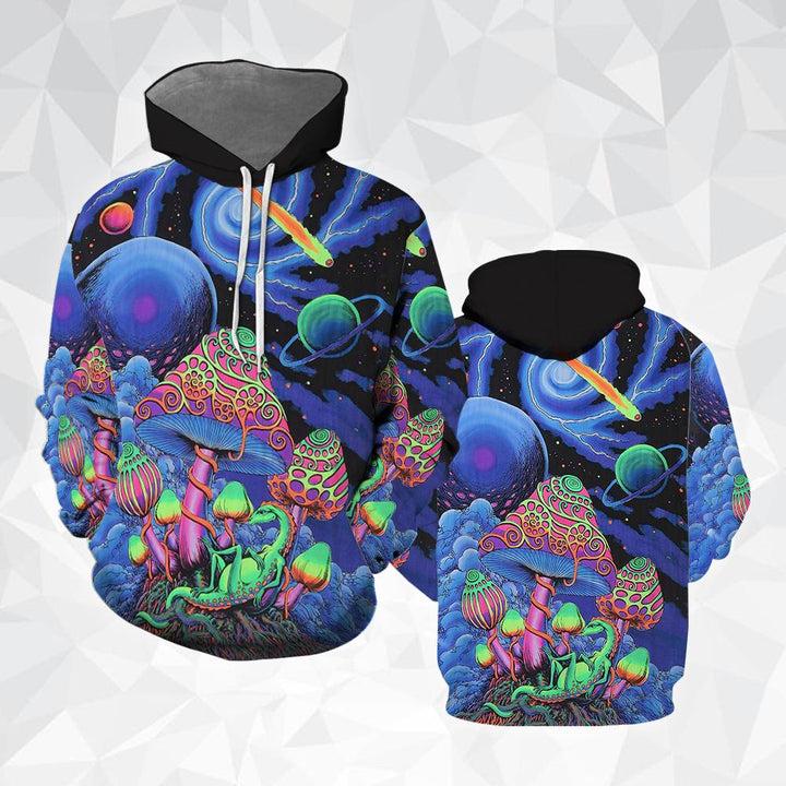 Hippie Night Mushroom 3D All Over Print | For Men & Women | Adult | HP1637-BehighStyle