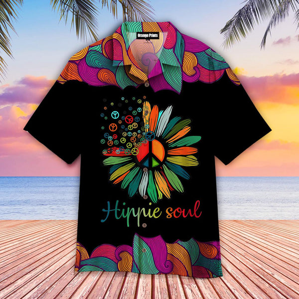 Hippie Soul Flower Aloha Hawaiian Shirt | For Men & Women | HW649-BehighStyle