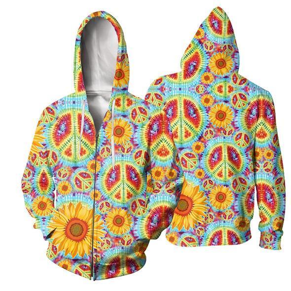 Hippie Style 3D All Over Print | For Men & Women | Adult | HT3134-BehighStyle