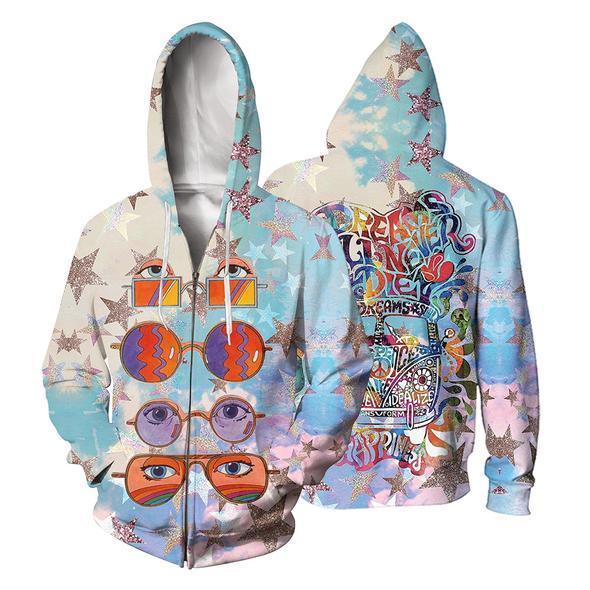 Hippie Style 3D All Over Print | For Men & Women | Adult | HT3139-BehighStyle