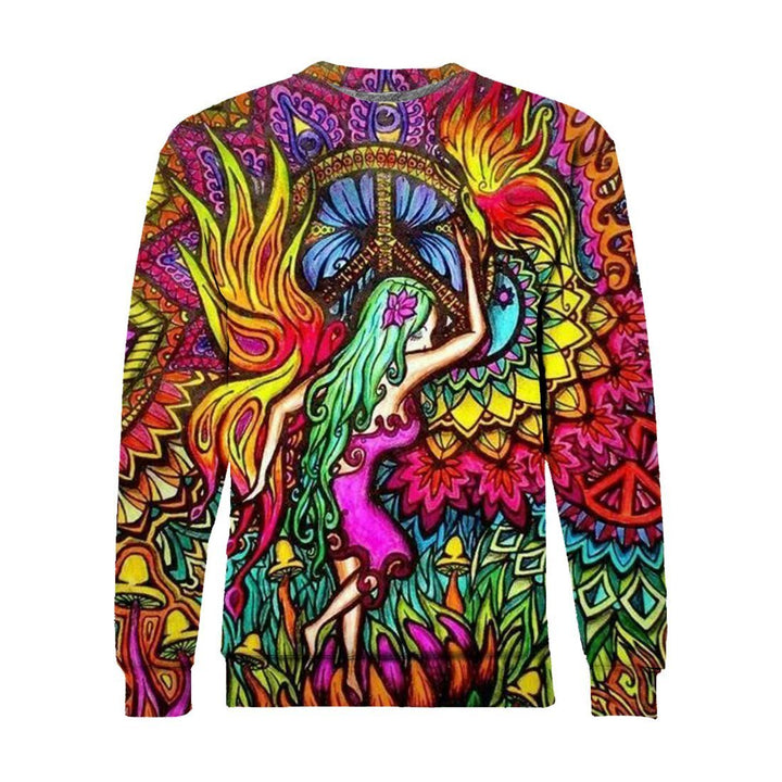 Hippie With The Girl Colorful 3D All Over Print | For Men & Women | Adult | HP1536-BehighStyle