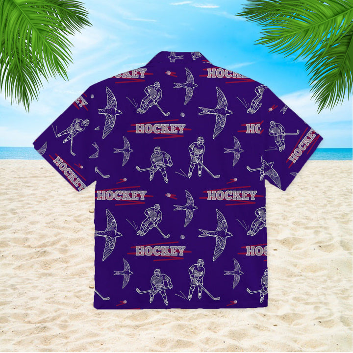 Hockey Players During The Game Hawaiian Shirt | For Men & Women | HW1035-BehighStyle