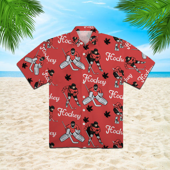 Hockey Players Hawaiian Shirt | For Men & Women | HW1036-BehighStyle