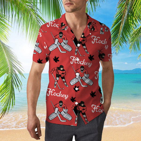 Hockey Players Hawaiian Shirt | For Men & Women | HW1036-BehighStyle