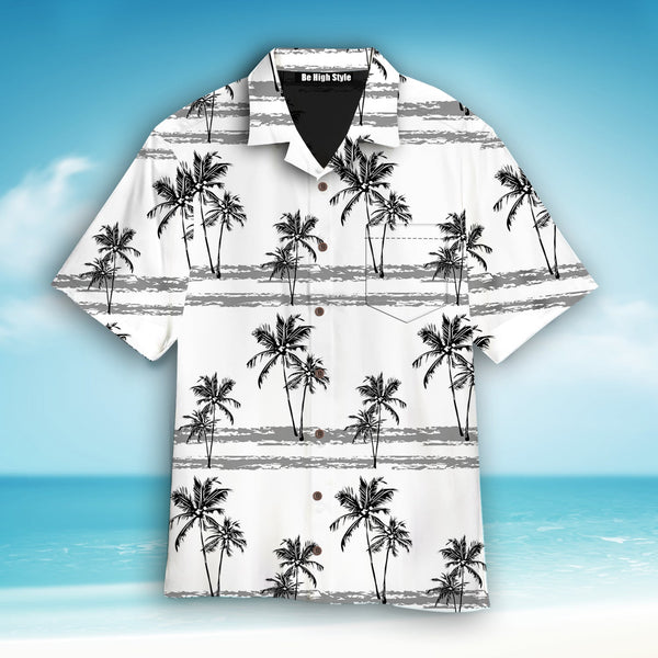 Holiday Leisure Plant Coconut Tree Cool Hawaiian Shirt With Pocket| SP1064