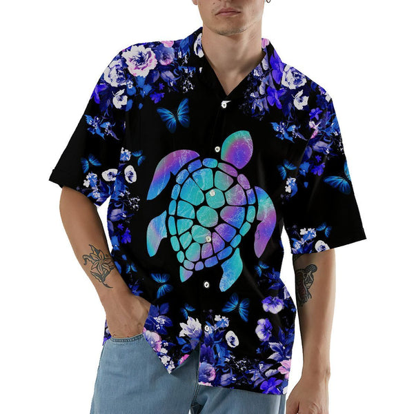 Holographic Turtle Hawaiian Shirt | For Men & Women | HW1611-BehighStyle