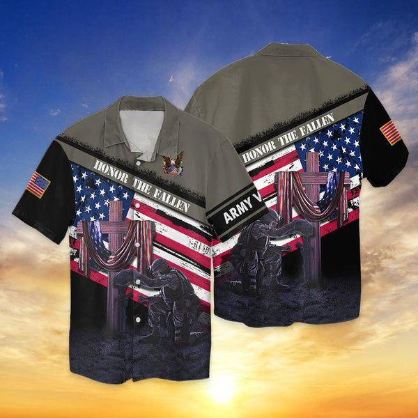 Honor The Fallen US Veteran Hawaiian Shirt | HW3234