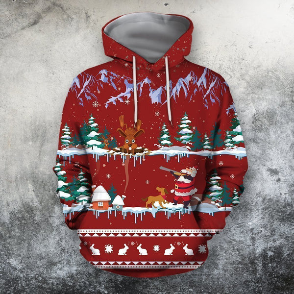Red Rabbit Hunting 3D All Over Print | Adult | HP3253