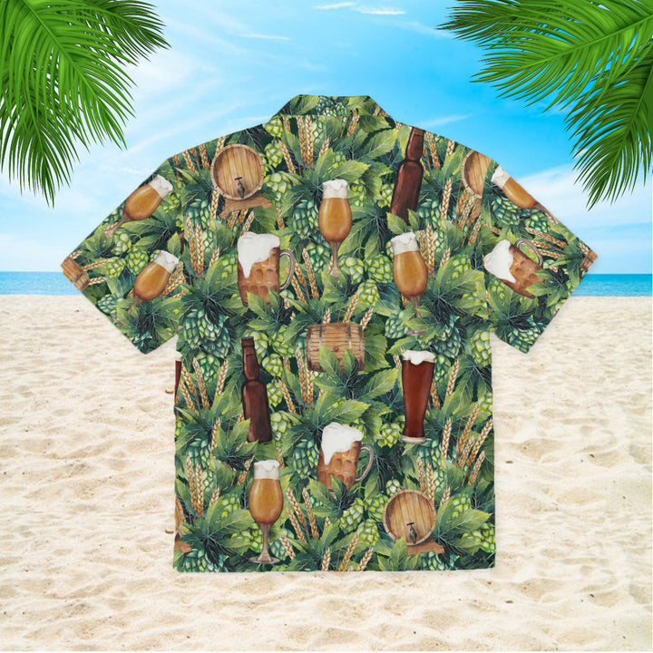 Hops And Craft Beer Hawaiian Shirt | For Men & Women | HW987-BehighStyle