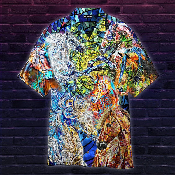 Horse 3D Hawaiian Shirt | For Men & Women | HW288-BehighStyle