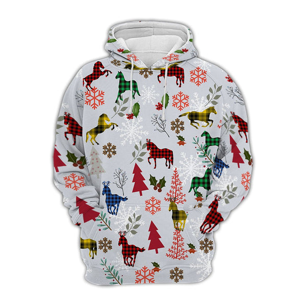 Horse Christmas Time 3D All Over Print | For Men & Women | Adult | HP1958-BehighStyle