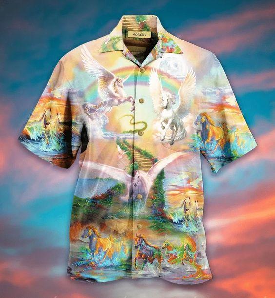 Horse Hawaiian Shirt | For Men & Women | HW2303-BehighStyle