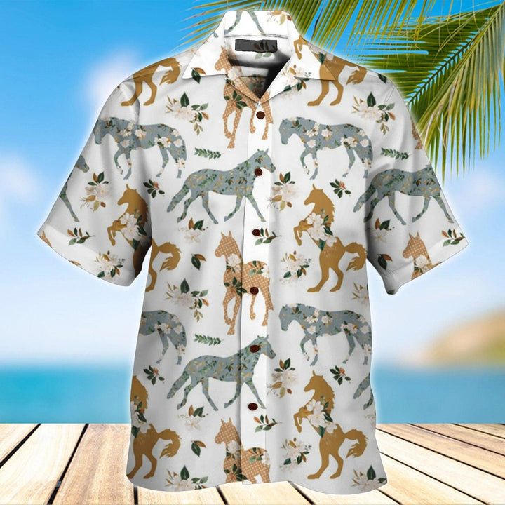 Horse Hawaiian Shirt Set | For Men & Women | HS102-BehighStyle