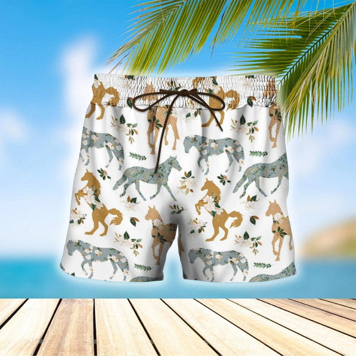 Horse Hawaiian Shirt Set | For Men & Women | HS102-BehighStyle