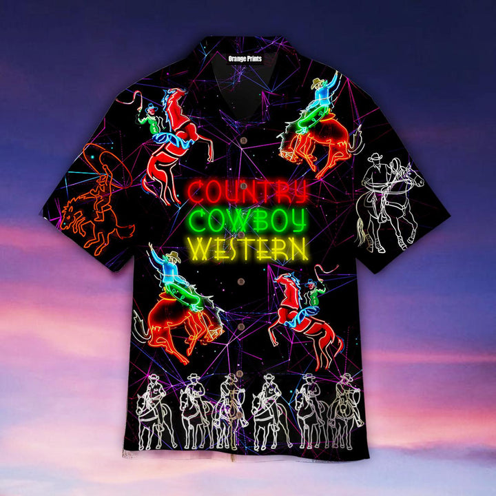 Horse Riding Cowboy Country Western Aloha Hawaiian Shirt | For Men & Women | HW703-BehighStyle