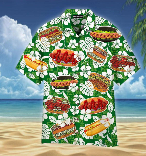 Hot Dog Hawaiian Shirt | For Men & Women | HW194-BehighStyle