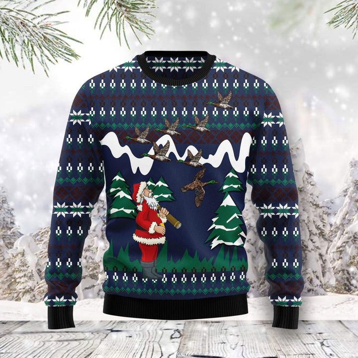 Hunting Duck Ugly Christmas Sweater | For Men & Women | Adult | US1436-BehighStyle