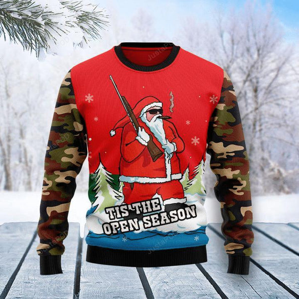 Hunting Santa Ugly Christmas Sweater | Adult | US2162