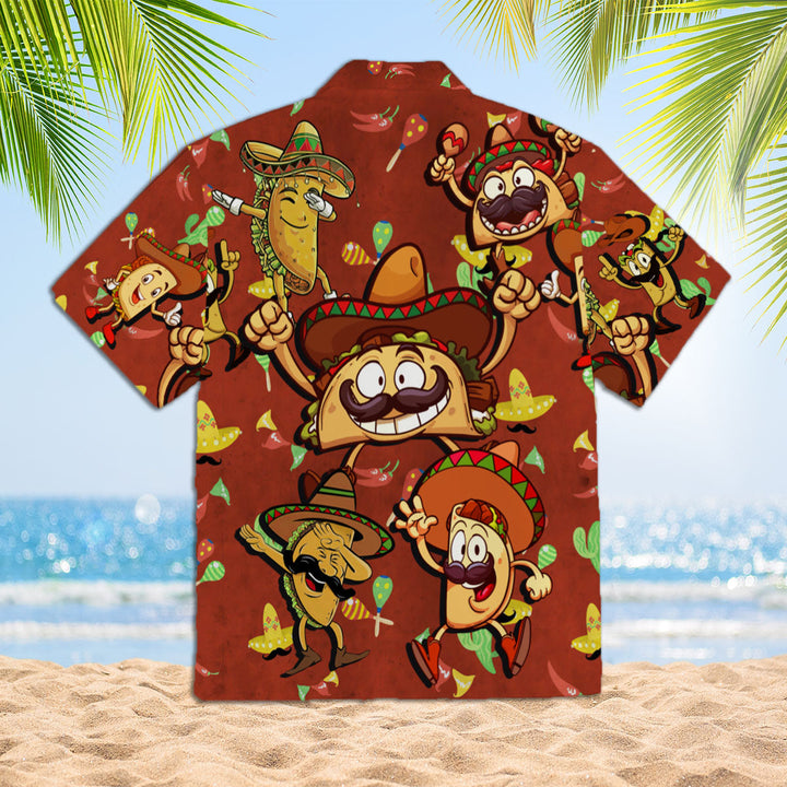 I Am A Funny Taco Tropical Hawaiian Shirt | For Men & Women | HW1886-BehighStyle