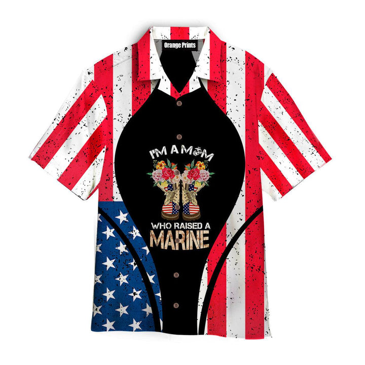 I Am A Marine Mom Hawaiian Shirt | For Men & Women | HW2508-BehighStyle