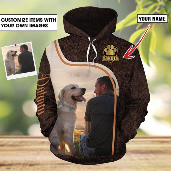 I Love Dog Customized 3D All Over Print | Adult | DCTP101