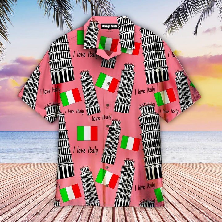 I Love Italy Hawaiian Shirt | For Men & Women | HW2396-BehighStyle