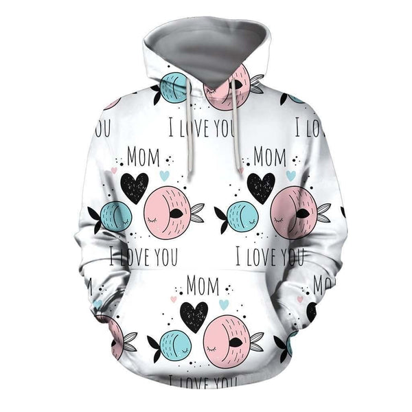 I Love You Mom 3D All Over Print | For Men & Women | Adult | HP1180-BehighStyle