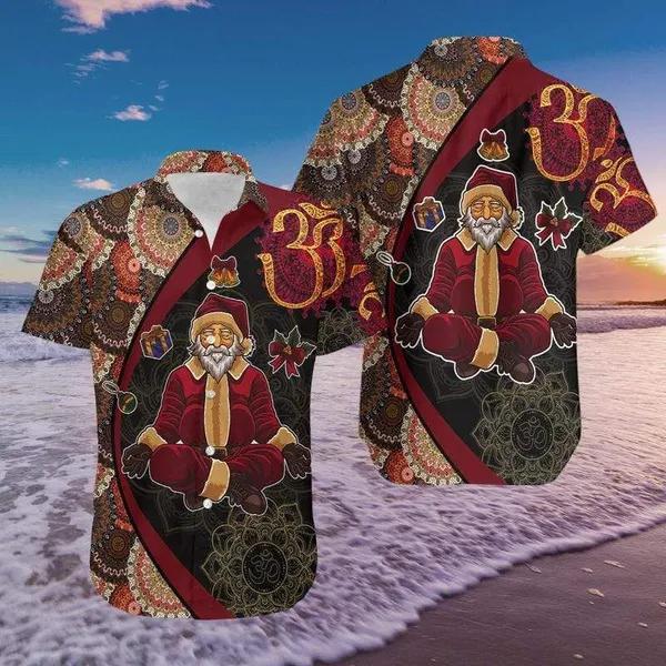I Will Be Om For Christmas Hawaiian Shirt | For Men & Women | HW2782-BehighStyle