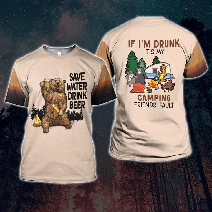 If Im Drunk Beer 3D All Over Print | For Men & Women | Adult | HP1288-BehighStyle