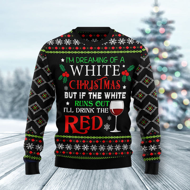 Im Dreaming Of A White Christmas Ugly Christmas Sweater | For Men & Women | Adult | US1088-BehighStyle