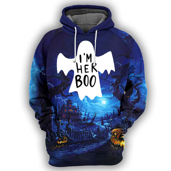 I'm Her Boo  Scary Night Halloween 3D All Over Print | Adult | HP2792