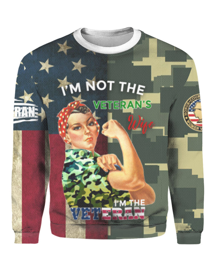 I'm Not The Veteran's Wife 3D All Over Print | For Men & Women | Adult | HP1006-BehighStyle