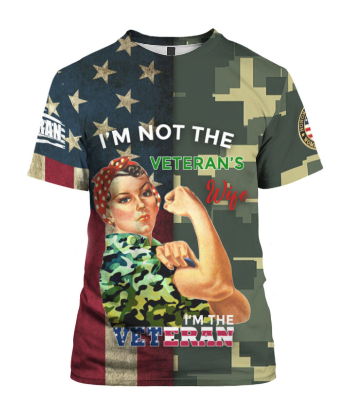 I'm Not The Veteran's Wife 3D All Over Print | For Men & Women | Adult | HP1006-BehighStyle