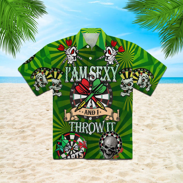 I'm Sexy And I Throw It Dart Game Hawaiian Shirt | For Men & Women | HW1791-BehighStyle