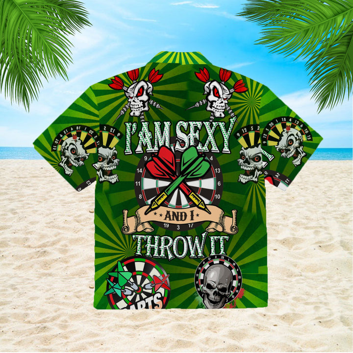 I'm Sexy And I Throw It Dart Game Hawaiian Shirt | For Men & Women | HW1791-BehighStyle