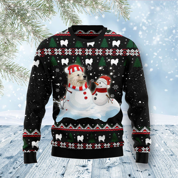 Indian And Snowman Ugly Christmas Sweater | For Men & Women | Adult | US1201-BehighStyle